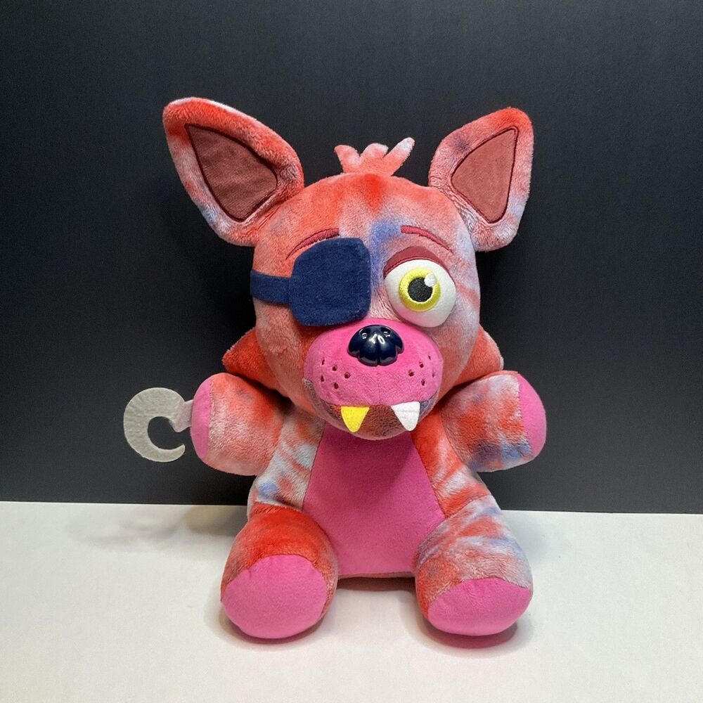 Five Nights At Freddy's Tie Dye Foxy Plush Hot Topic Exclusive Funko FNAF 12”